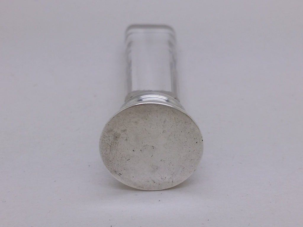 Blank seal plate of Henry Clifford Davis sterling silver & glass desk wax seal