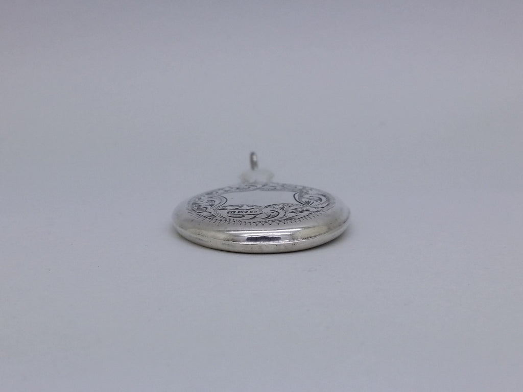 George V 1919 Sterling Silver Miniature Hand Mirror, Birmingham