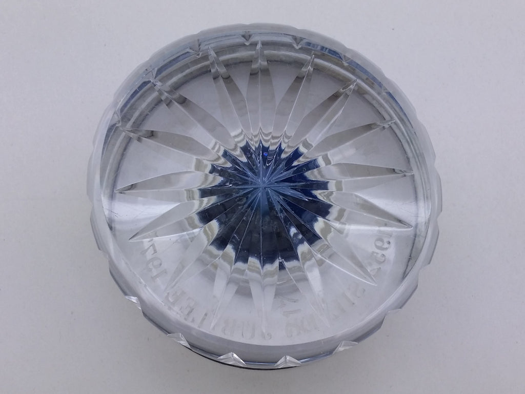 Elizabeth II 1977 Sterling Silver, Glass & Wedgwood Paperweight, London