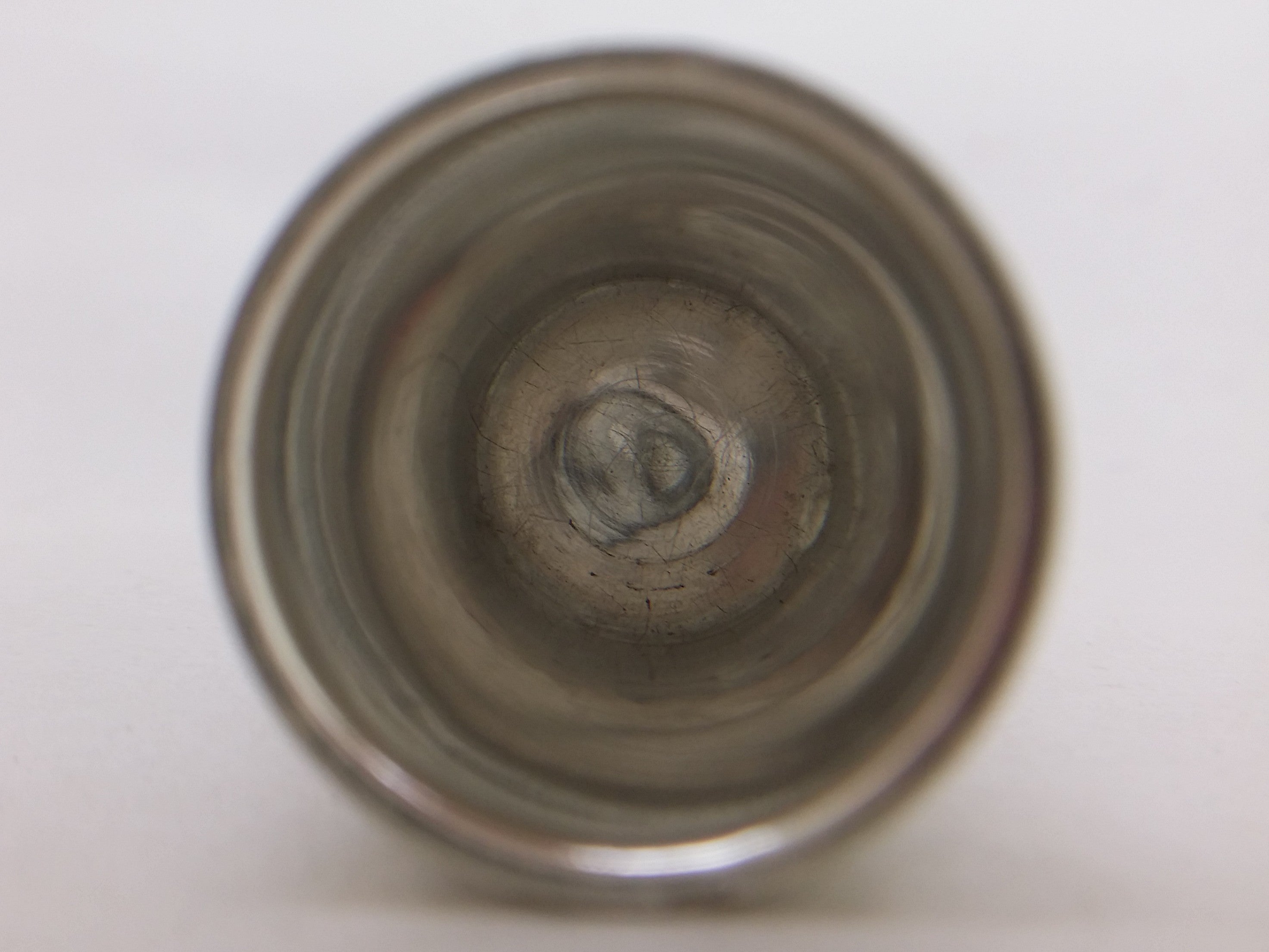 Edwardian 1905 Cased Sterling Silver Dimple Thimble, Chester