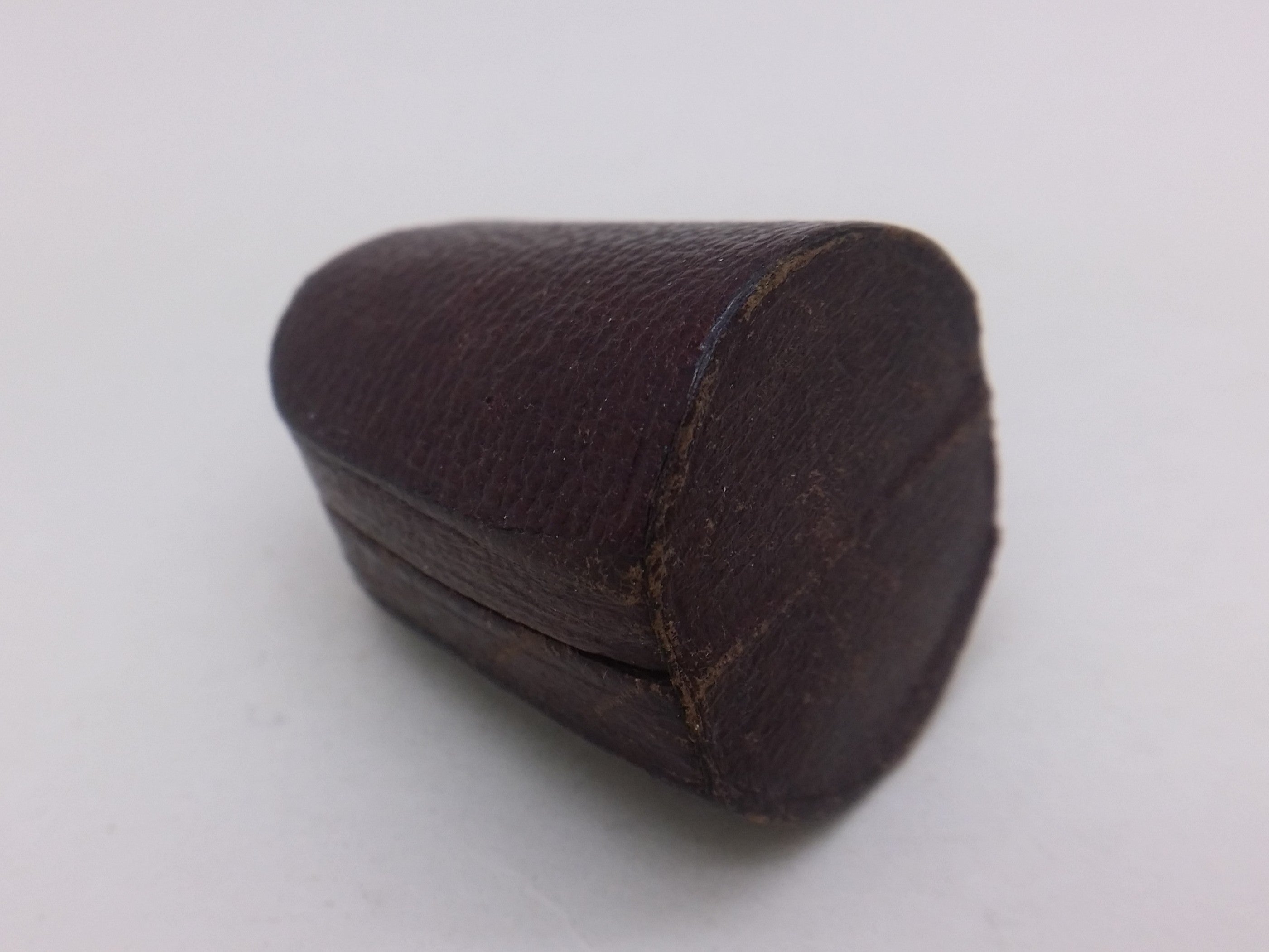 Edwardian 1905 Cased Sterling Silver Dimple Thimble, Chester