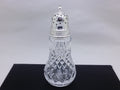 Elizabeth II 1972 sterling silver & cut glass 6¾" sugar caster, Birmingham by J B Chatterley & Sons Ltd