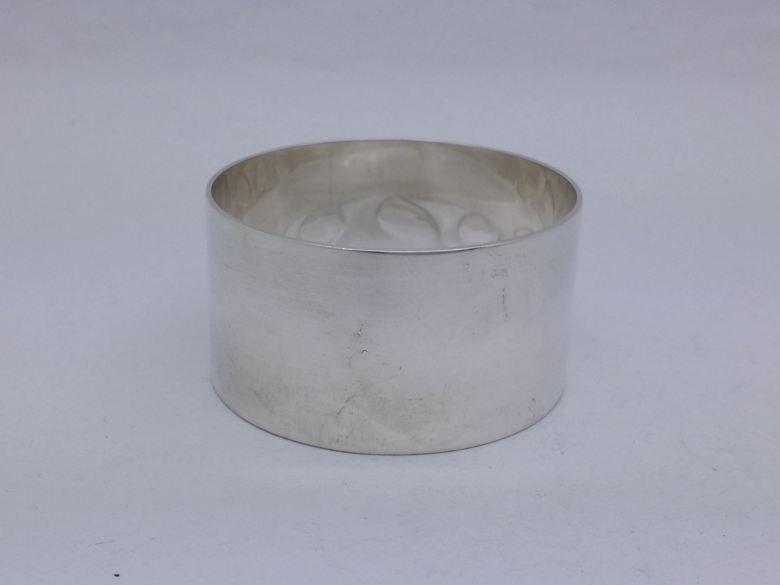 Elizabeth II c.2002 Cased Sterling Silver Napkin Ring, Birmingham