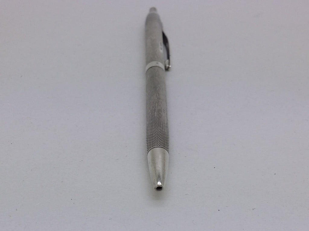 Elizabeth II 1976 Sterling Silver Engine Turned Ballpoint Pen, Birmingham