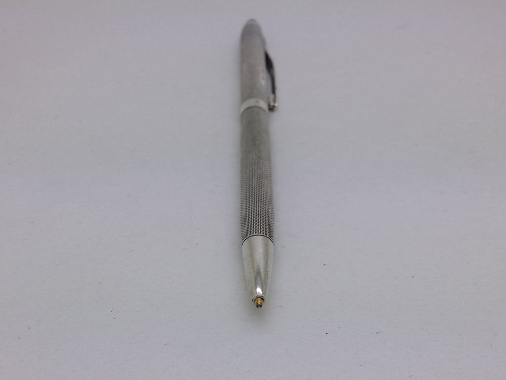 Elizabeth II 1976 Sterling Silver Engine Turned Ballpoint Pen, Birmingham