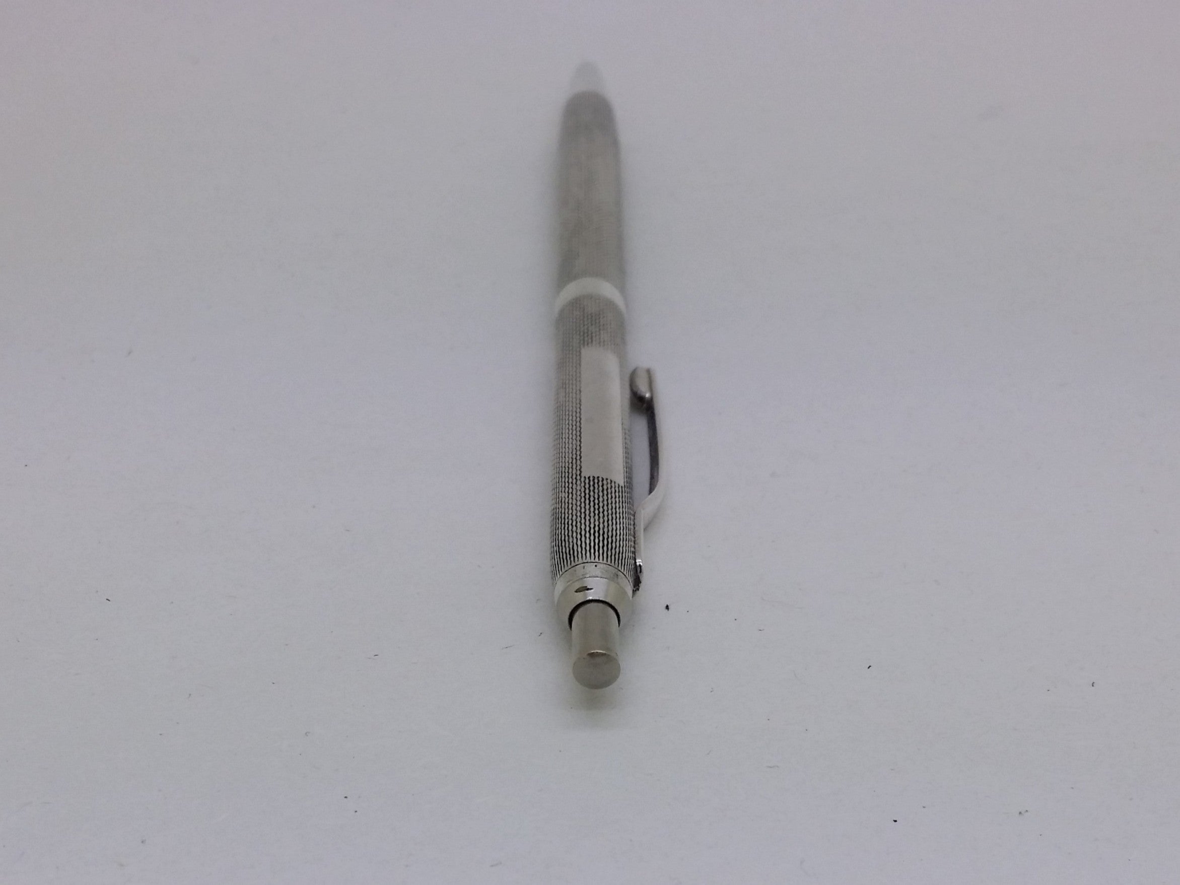 Elizabeth II 1976 Sterling Silver Engine Turned Ballpoint Pen, Birmingham