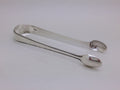 George III c.1790 sterling silver thread edged sugar tongs, London by William Sumner I
