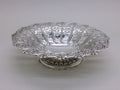 Victorian 1894 sterling silver pierced pedestal bonbon dish, Sheffield by Atkin Brothers
