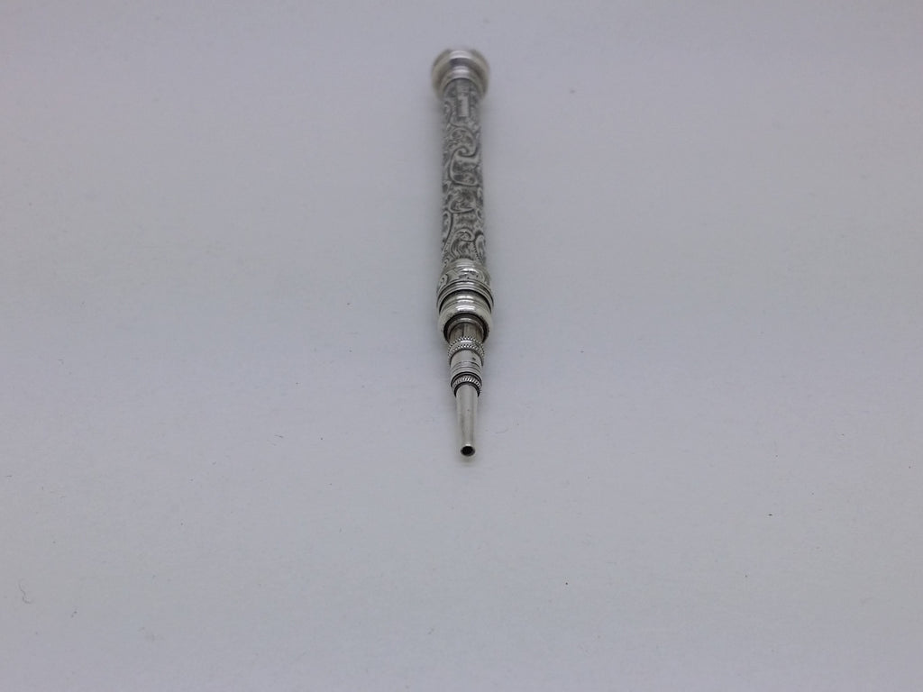 Victorian 1898 Sterling Silver Sampson Mordan & Co Propelling Pencil, London