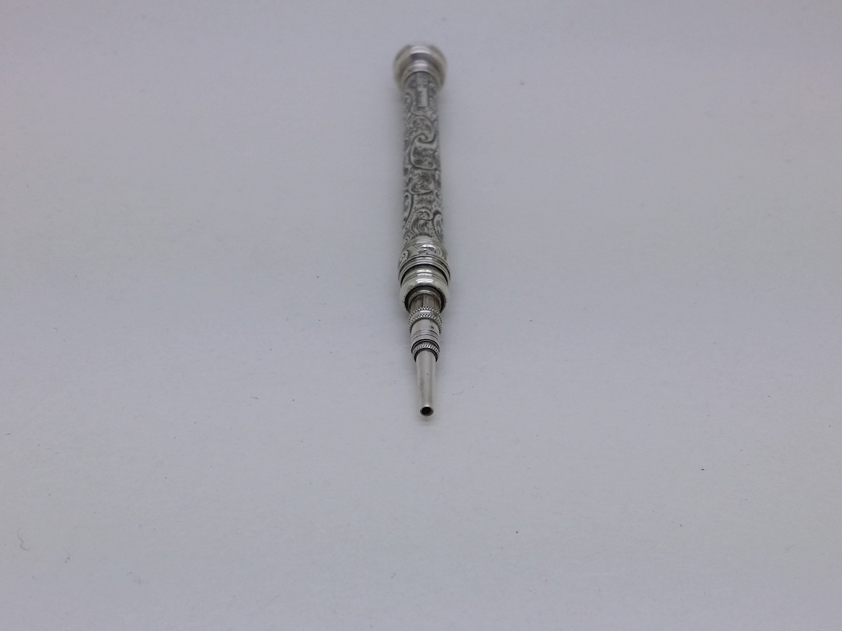 Victorian 1898 Sterling Silver Sampson Mordan & Co Propelling Pencil, London