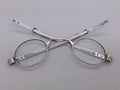 Early Victorian 1839 Sterling Silver Framed Pebbles Spectacles, Birmingham by George Unite