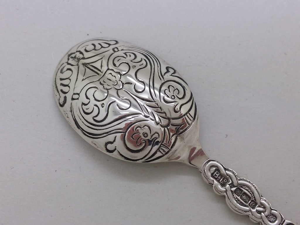 Elizabeth II 1977 Cased Sterling Silver Jubilee Anointing Spoon, Sheffield