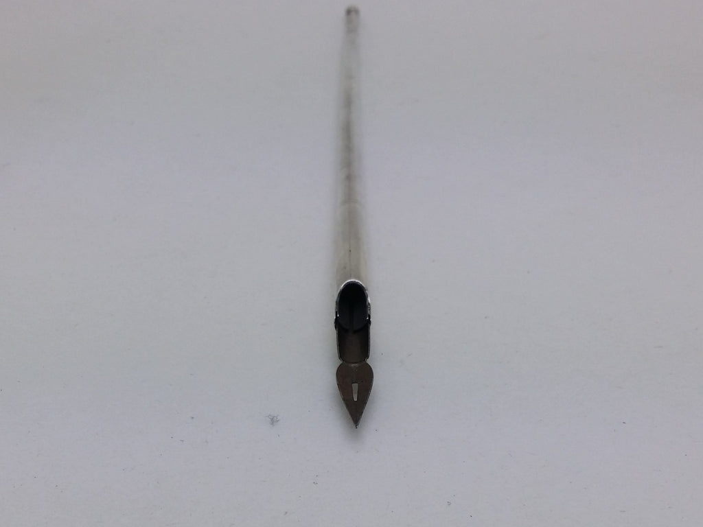 Edwardian 1908 Sterling Silver Tapered Dip Pen Hallmarked Birmingham