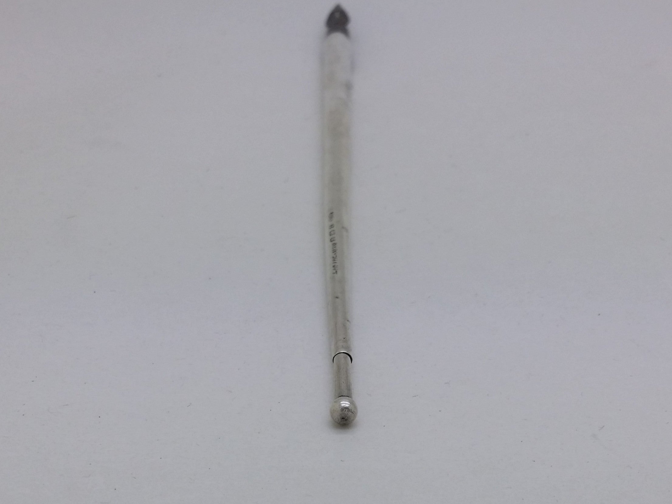 Edwardian 1908 Sterling Silver Tapered Dip Pen Hallmarked Birmingham