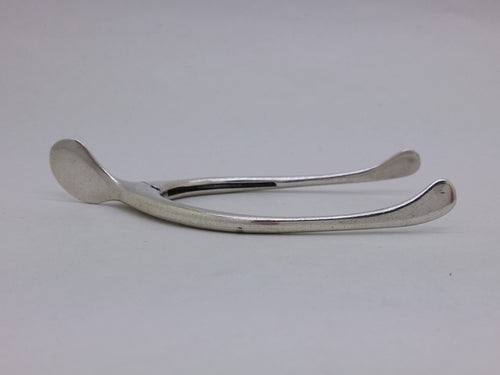 Edwardian 1901 Sterling Silver Wishbone Sugar Tongs, London