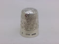 Elizabeth II 1978 sterling silver daisy thimble, Sheffield by James Swann & Son