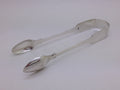 George III Regency 1816 sterling silver fiddle pattern sugar tongs, Exeter by George Turner