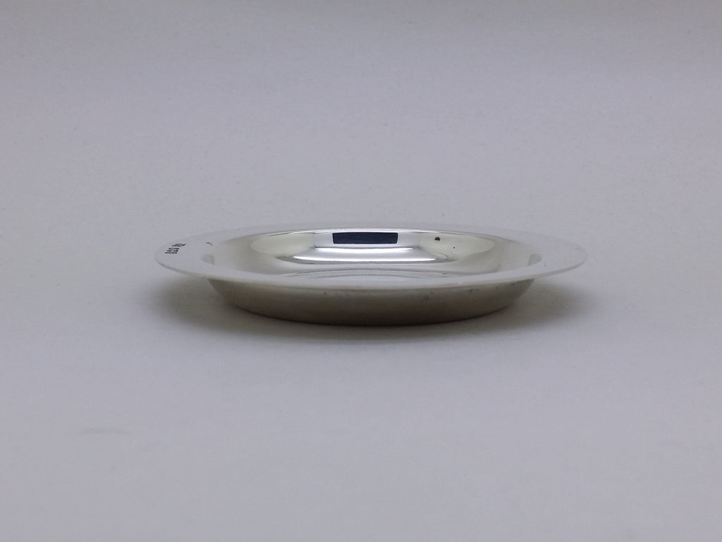 Elizabeth II 1957 Sterling Silver 3" Communion Paten Dish, Sheffield